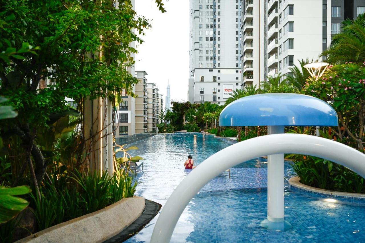 Estella Heights Saigon City View 2BR Apartment&Pool, Thành Pho Ho Chí Minh Esterno foto