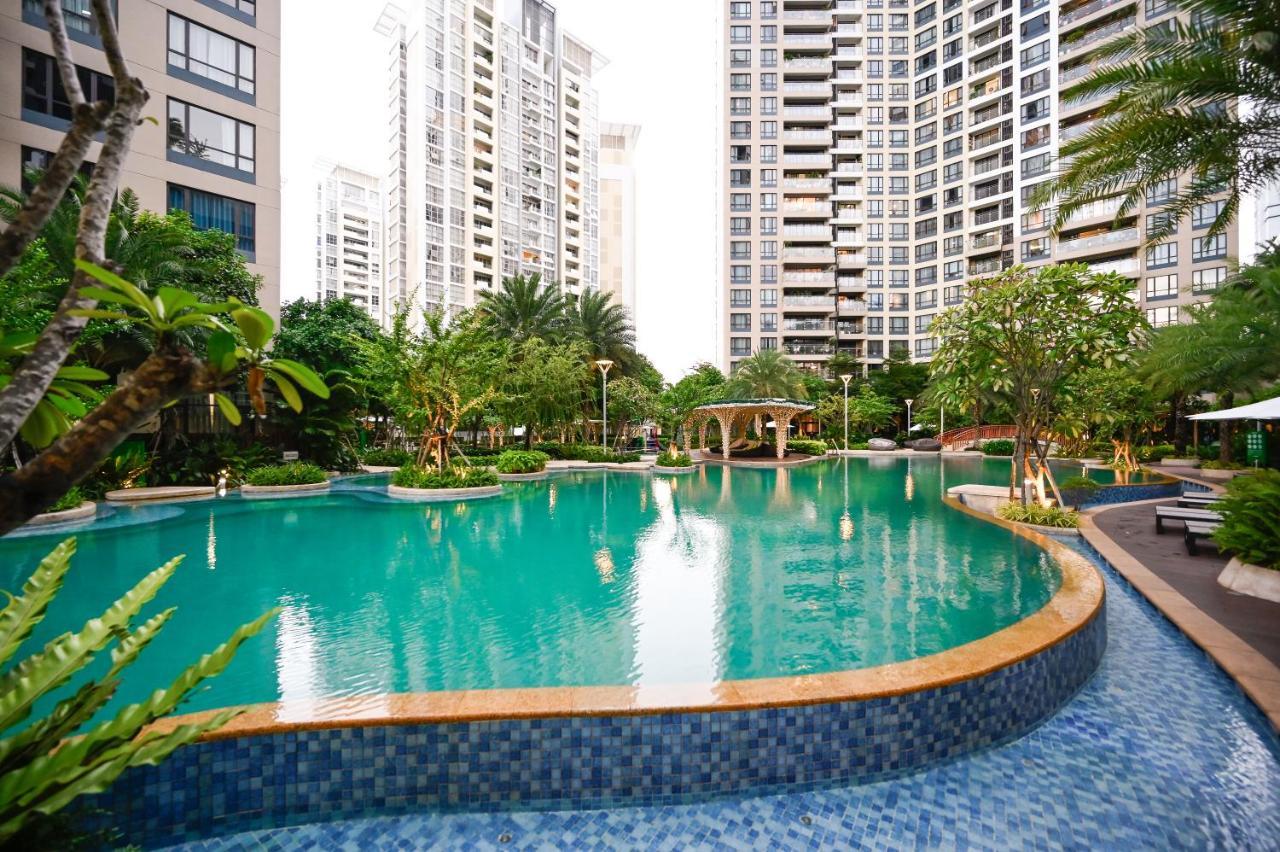 Estella Heights Saigon City View 2BR Apartment&Pool, Thành Pho Ho Chí Minh Esterno foto